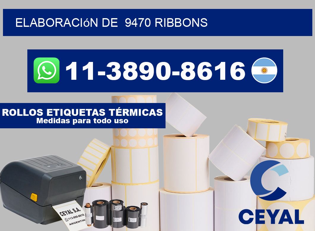 elaboración de  9470 ribbons