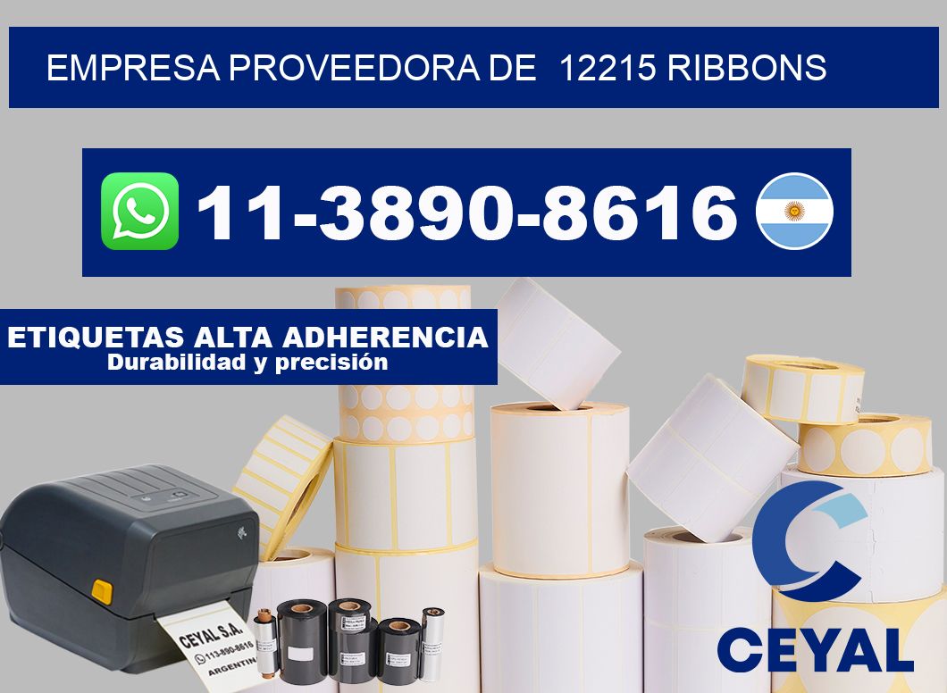 empresa proveedora de  12215 ribbons
