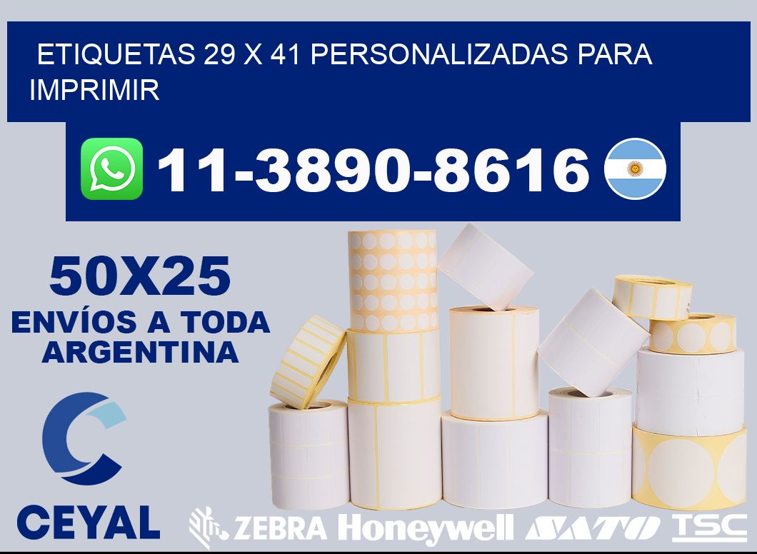 etiquetas 29 x 41 personalizadas para imprimir