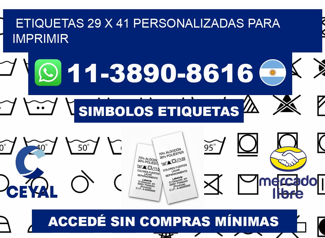 etiquetas 29 x 41 personalizadas para imprimir