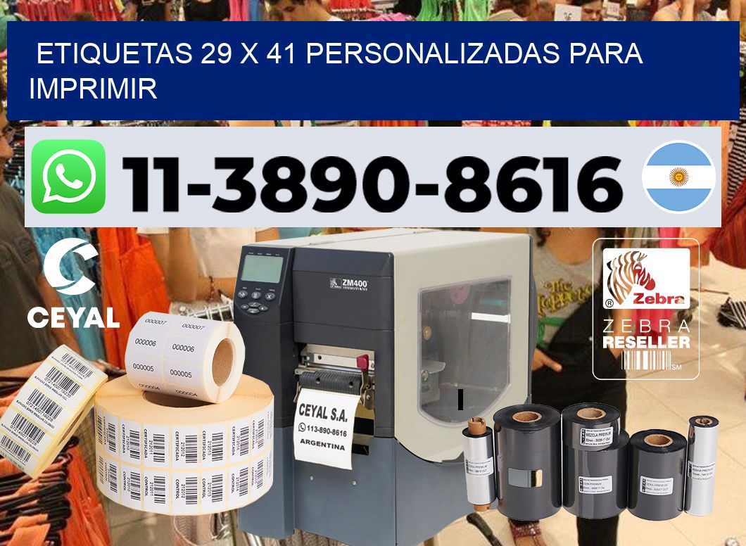 etiquetas 29 x 41 personalizadas para imprimir