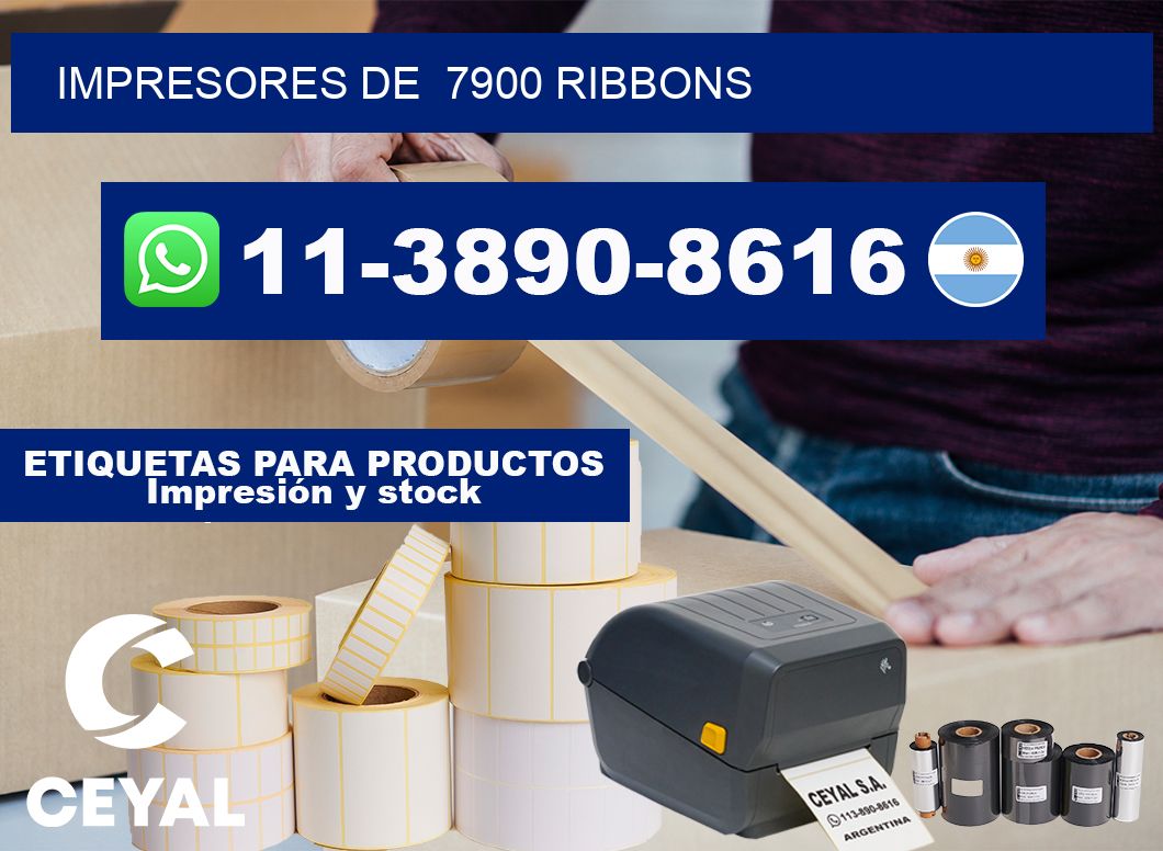 impresores de 7900 ribbons