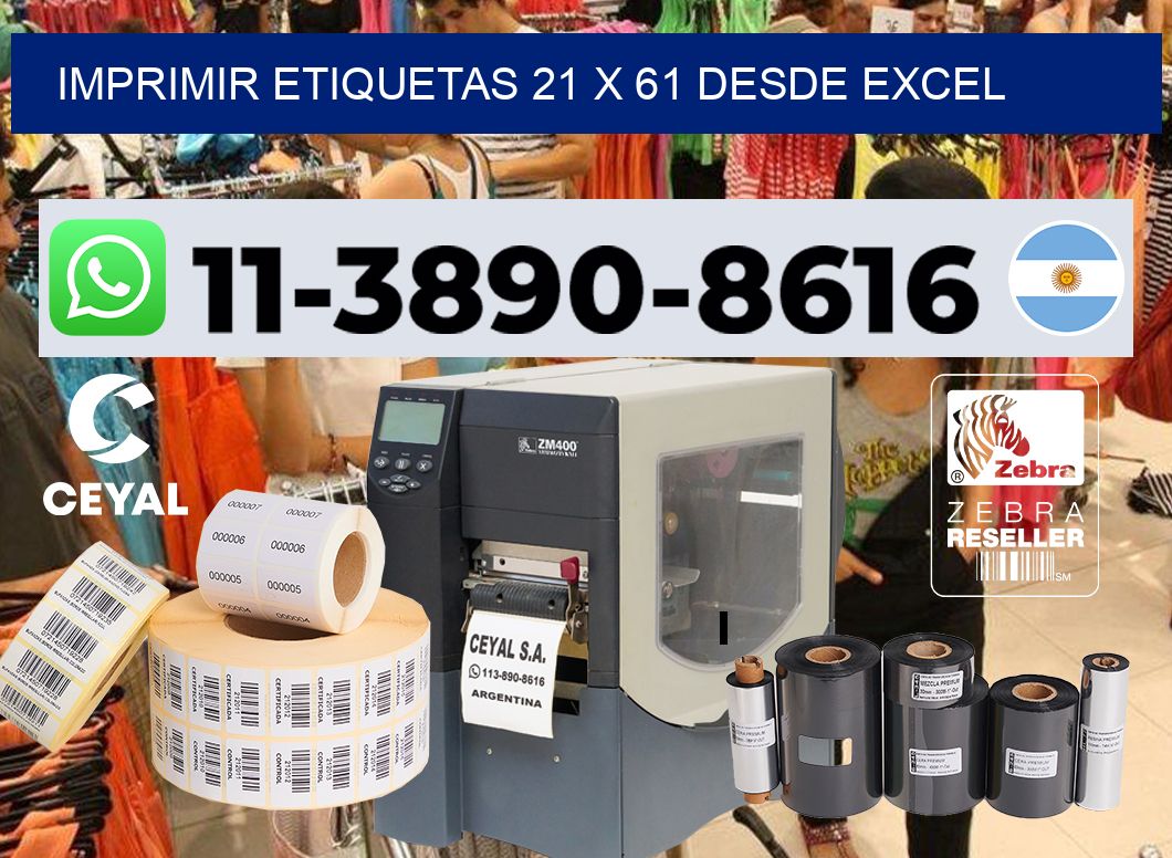 imprimir etiquetas 21 x 61 desde excel