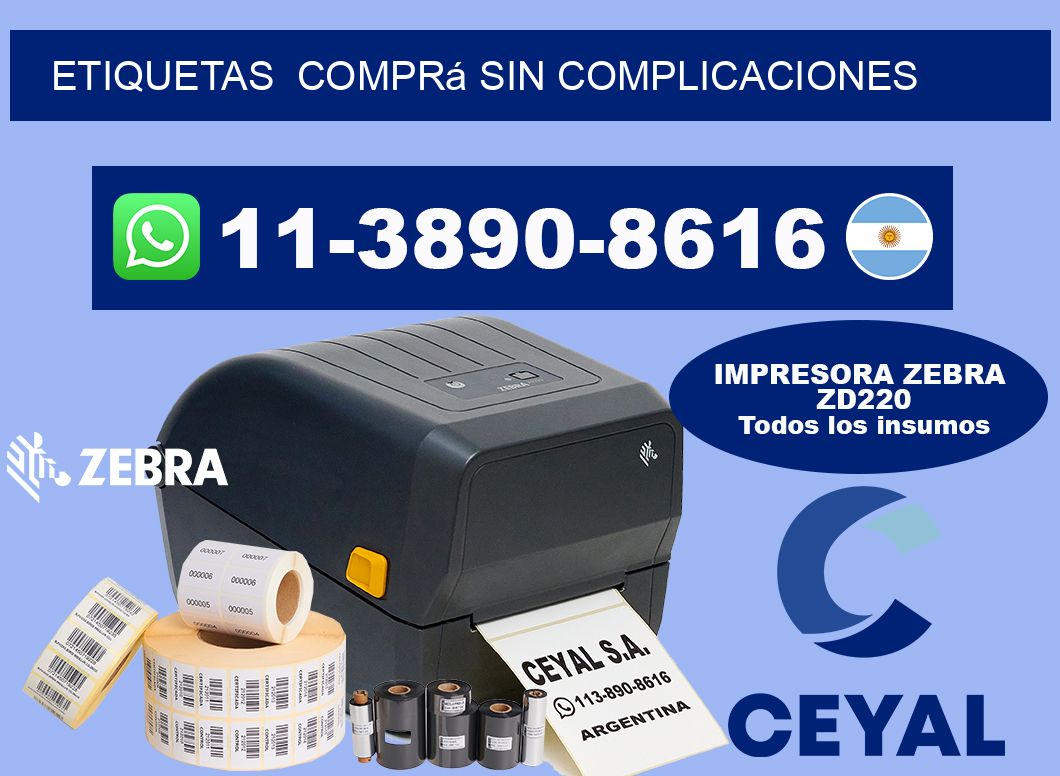 ETIQUETAS  Comprá sin complicaciones
