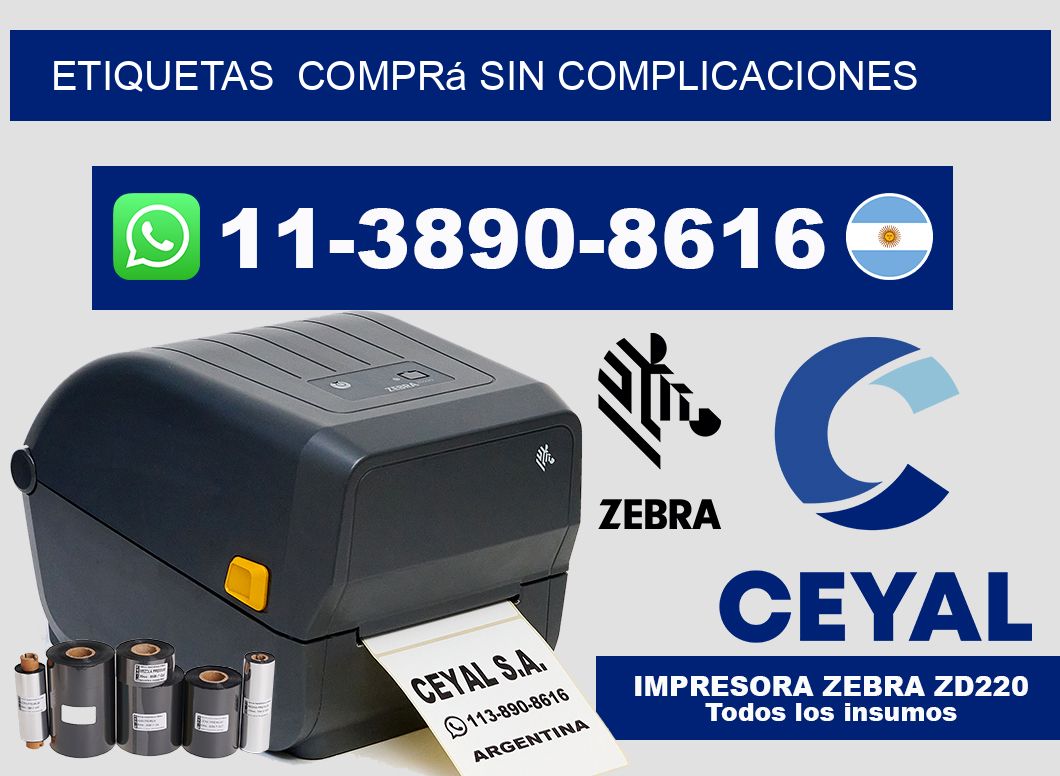 ETIQUETAS  Comprá sin complicaciones