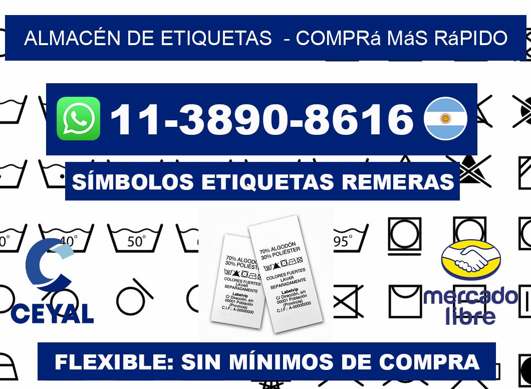 ALMACÉN DE ETIQUETAS  - Comprá más rápido