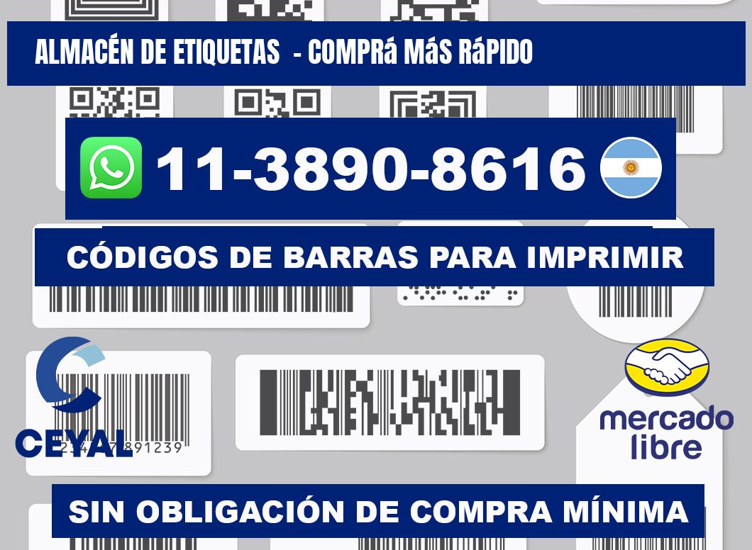 ALMACÉN DE ETIQUETAS  - Comprá más rápido