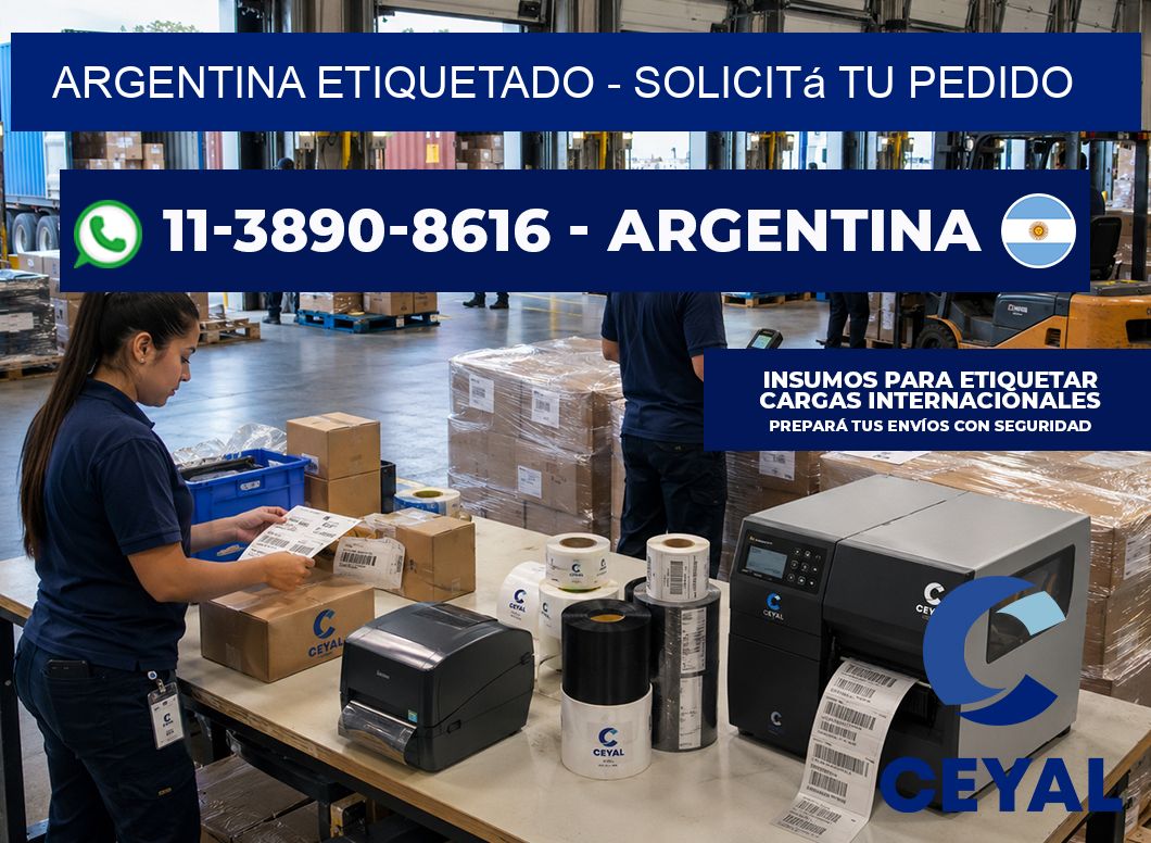 ARGENTINA ETIQUETADO - Solicitá tu pedido