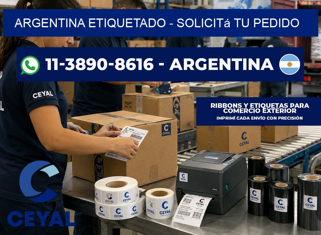 ARGENTINA ETIQUETADO - Solicitá tu pedido
