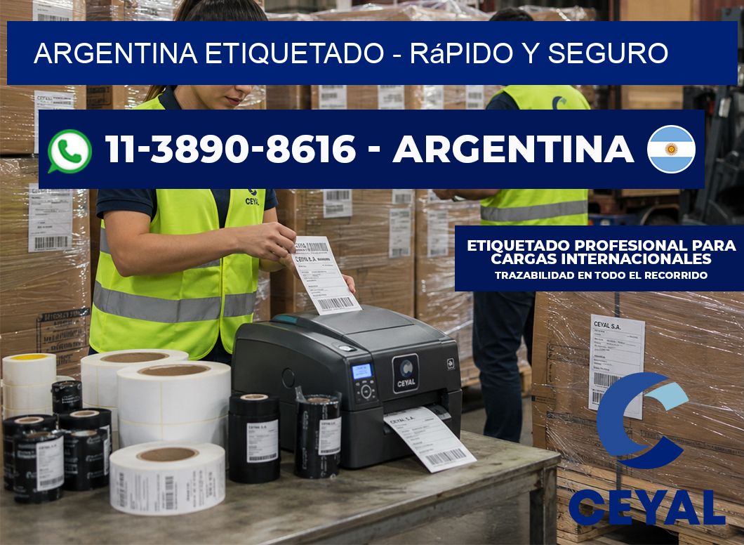 ARGENTINA ETIQUETADO - rápido y seguro