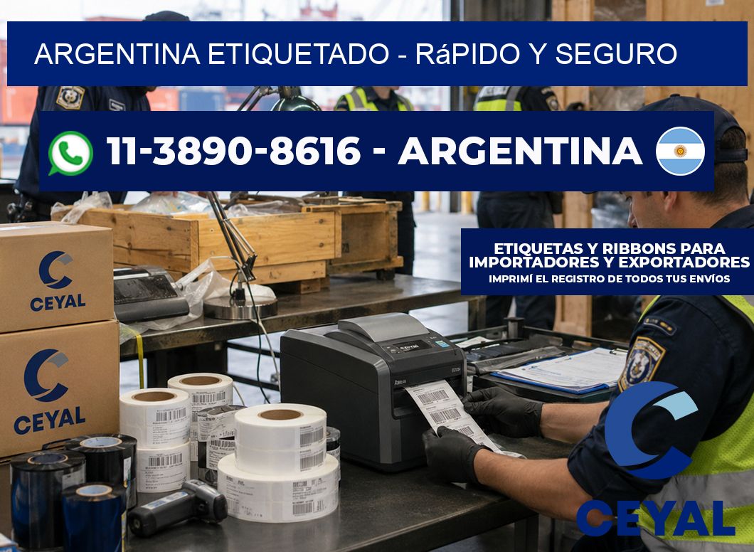 ARGENTINA ETIQUETADO - rápido y seguro