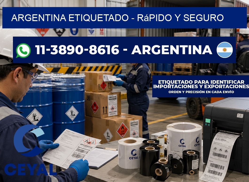 ARGENTINA ETIQUETADO – rápido y seguro