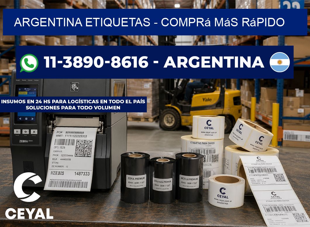 ARGENTINA ETIQUETAS - Comprá más rápido