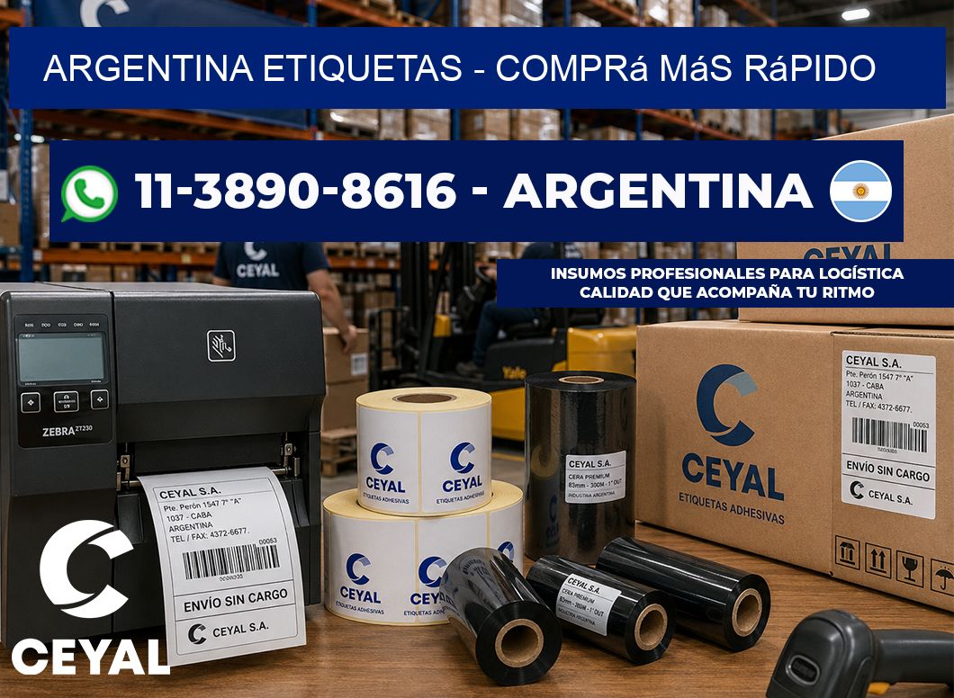 ARGENTINA ETIQUETAS - Comprá más rápido
