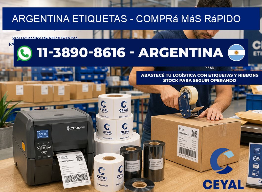 ARGENTINA ETIQUETAS - Comprá más rápido