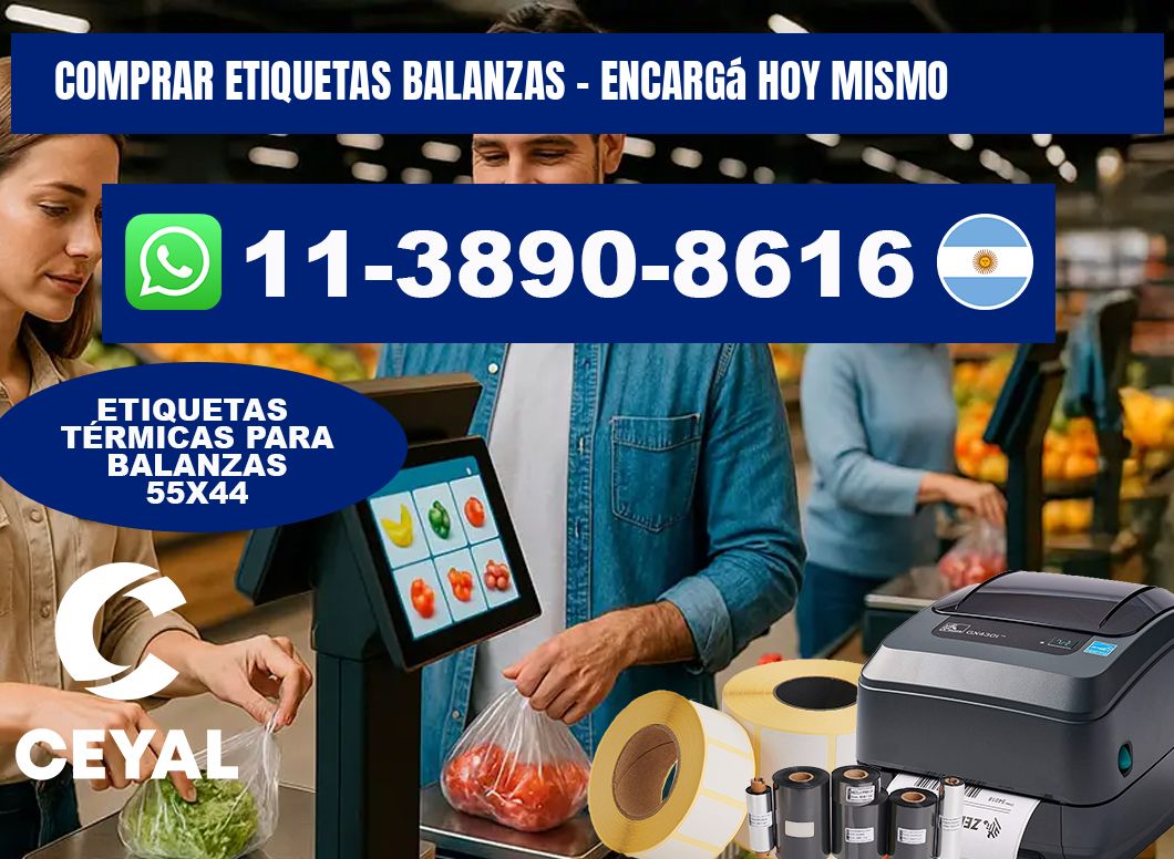 COMPRAR ETIQUETAS BALANZAS - Encargá hoy mismo