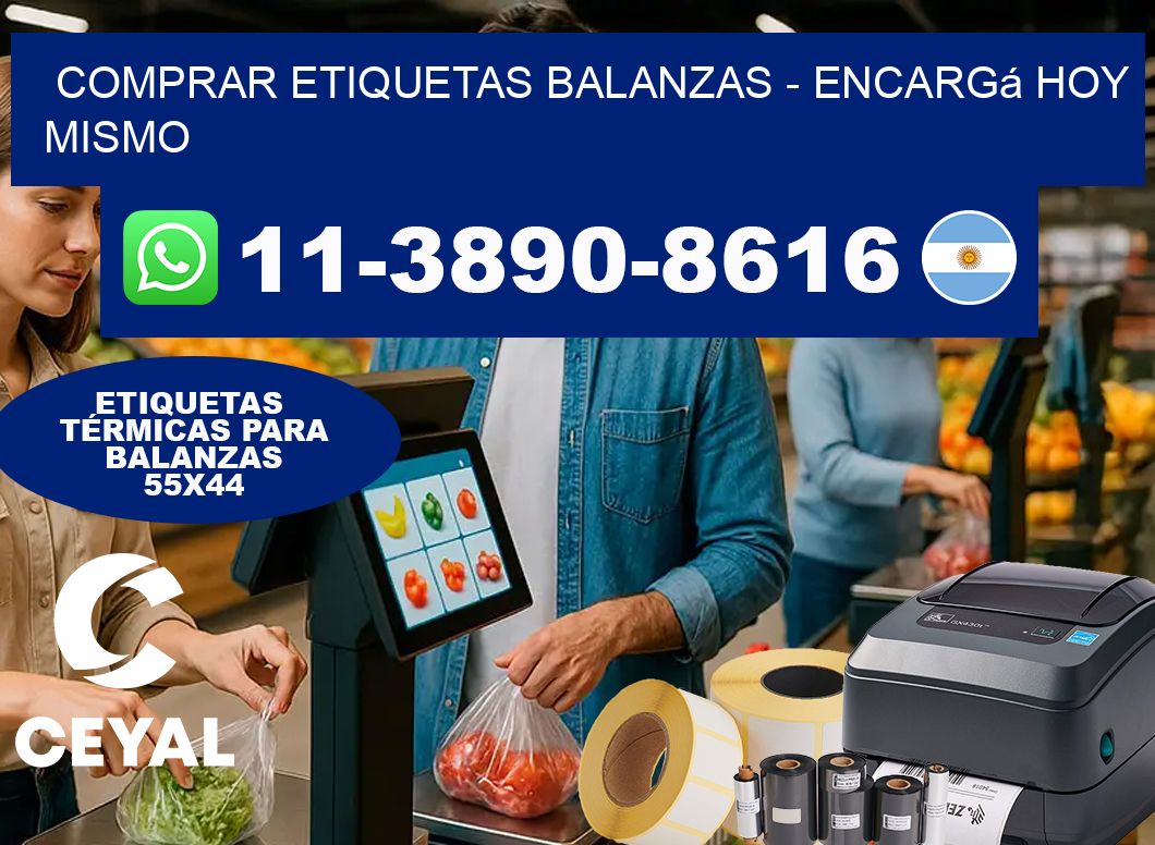 COMPRAR ETIQUETAS BALANZAS – Encargá hoy mismo