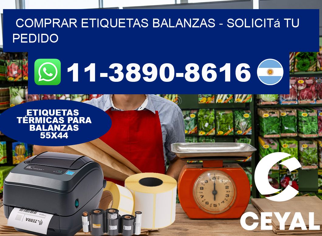 COMPRAR ETIQUETAS BALANZAS – Solicitá tu pedido