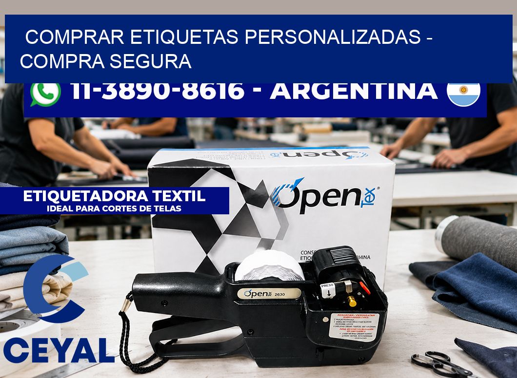 COMPRAR ETIQUETAS PERSONALIZADAS - Compra segura