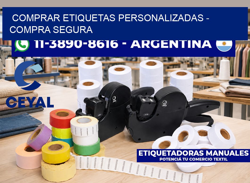 COMPRAR ETIQUETAS PERSONALIZADAS - Compra segura