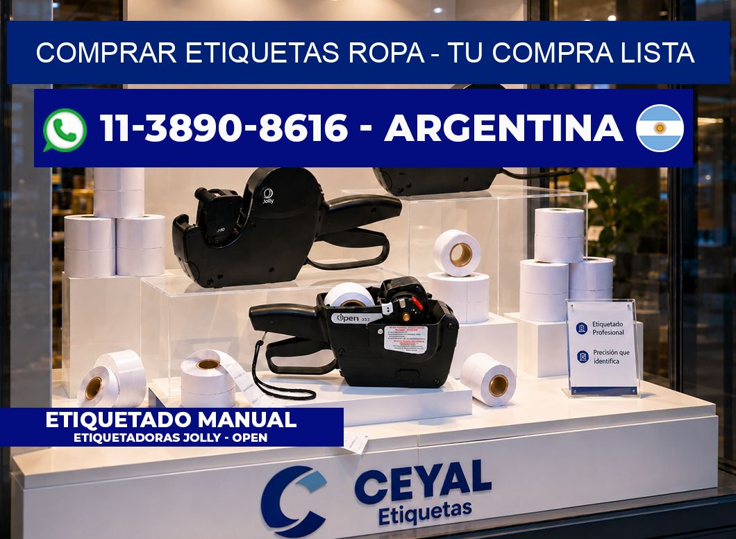 COMPRAR ETIQUETAS ROPA – Tu compra lista
