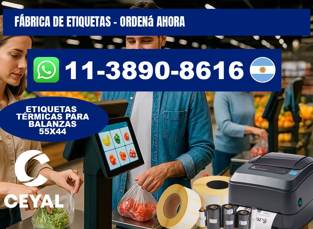 FÁBRICA DE ETIQUETAS - Ordená ahora