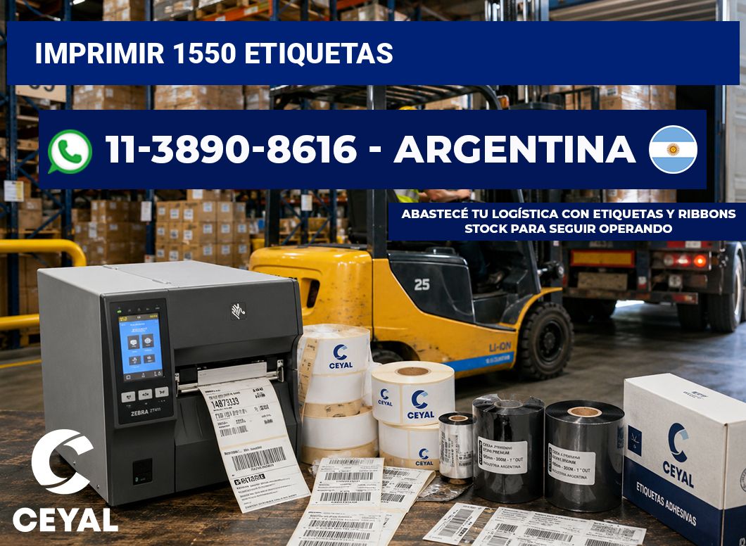 IMPRIMIR 1550 ETIQUETAS