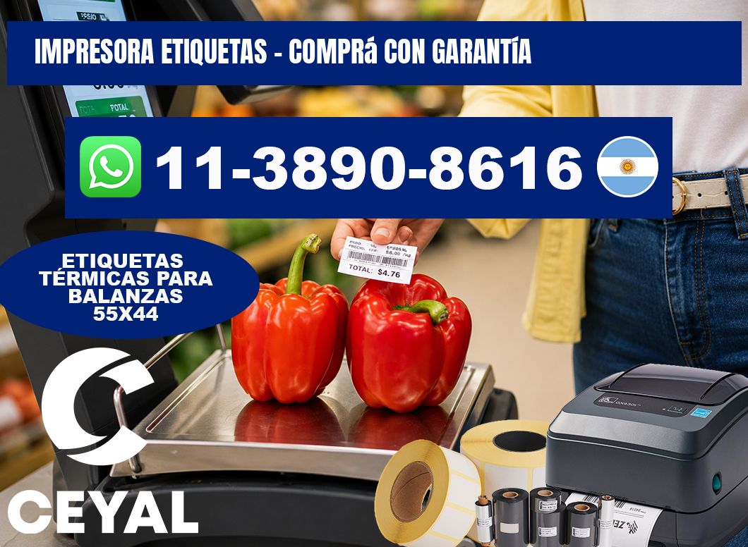 IMPRESORA ETIQUETAS - Comprá con garantía