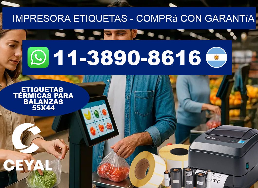 IMPRESORA ETIQUETAS - Comprá con garantía