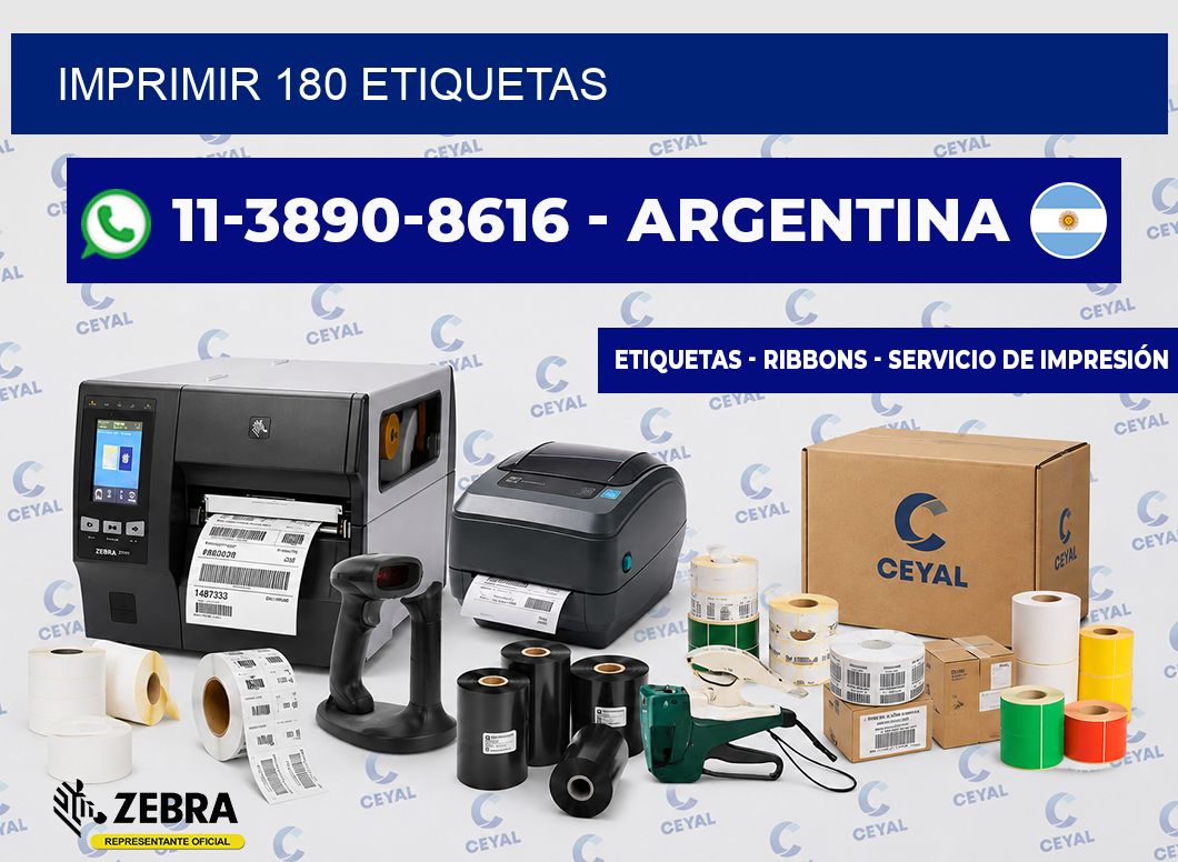 IMPRIMIR 180 ETIQUETAS