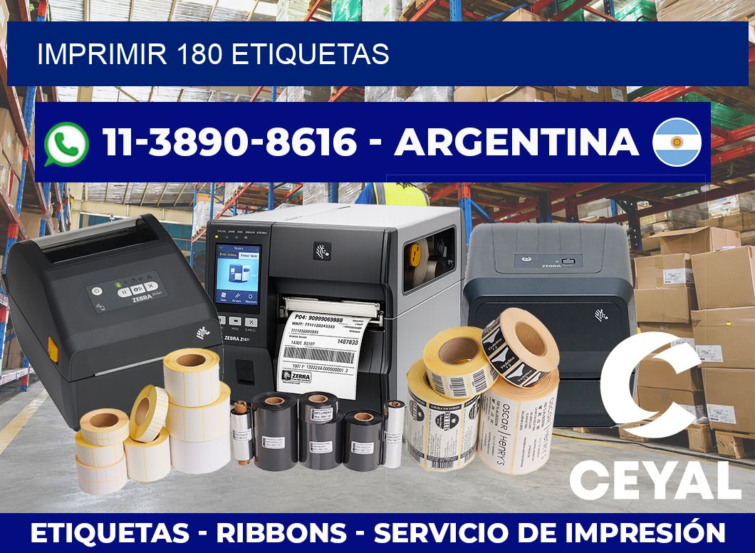 IMPRIMIR 180 ETIQUETAS