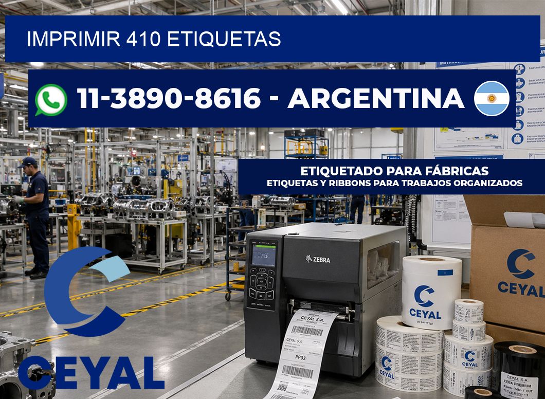 IMPRIMIR 410 ETIQUETAS