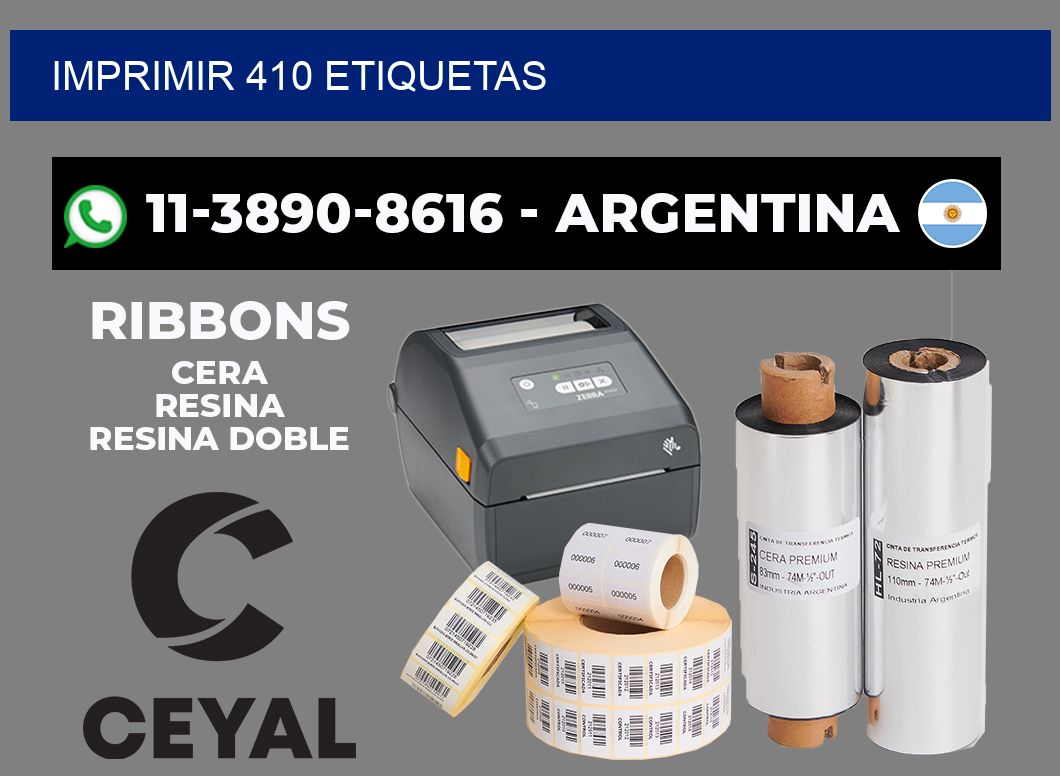 IMPRIMIR 410 ETIQUETAS