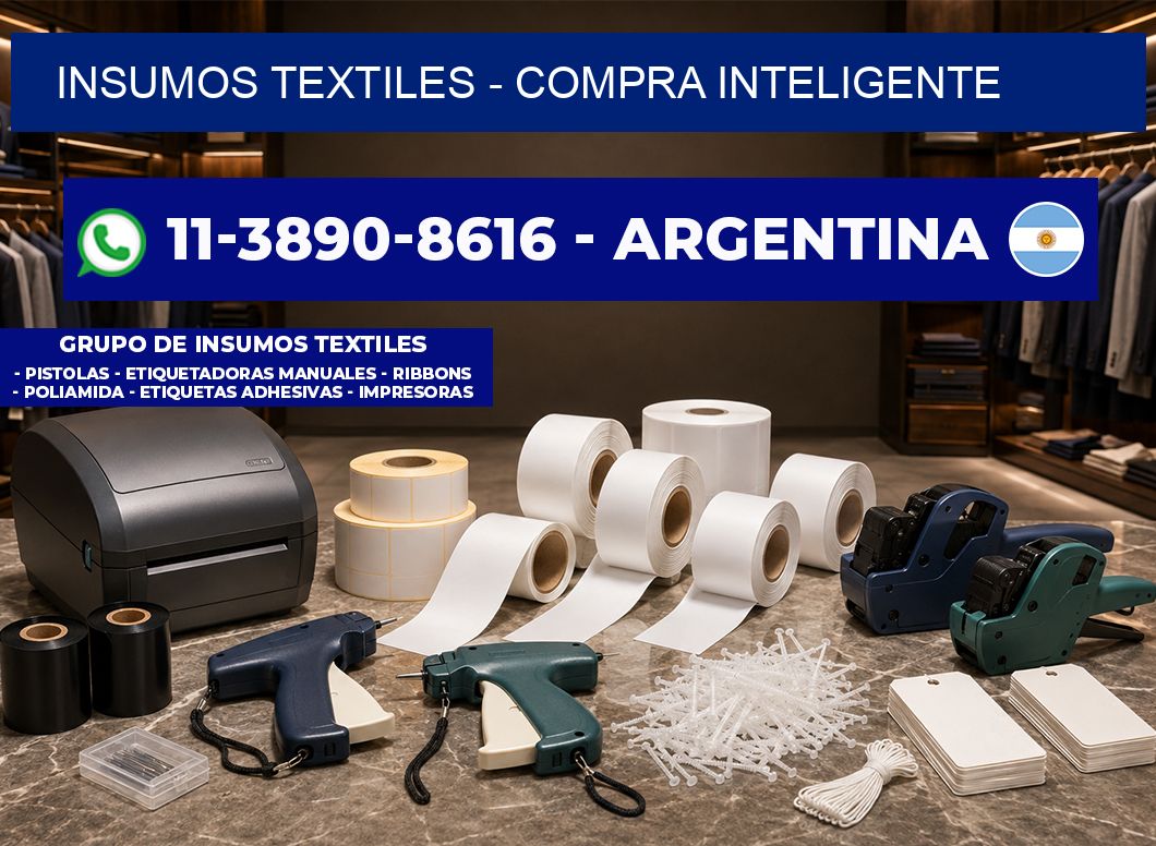 INSUMOS TEXTILES - Compra inteligente
