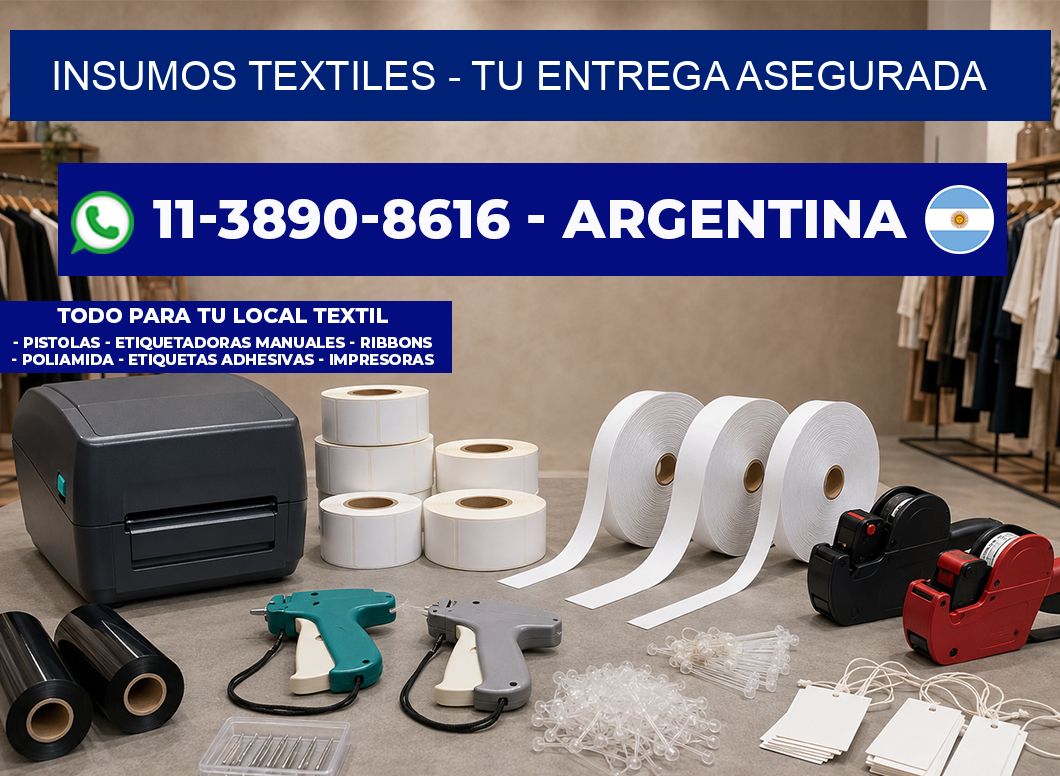 INSUMOS TEXTILES - Tu entrega asegurada