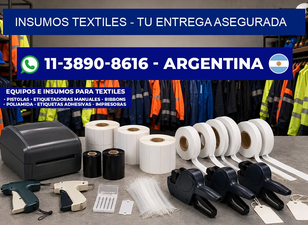 INSUMOS TEXTILES - Tu entrega asegurada