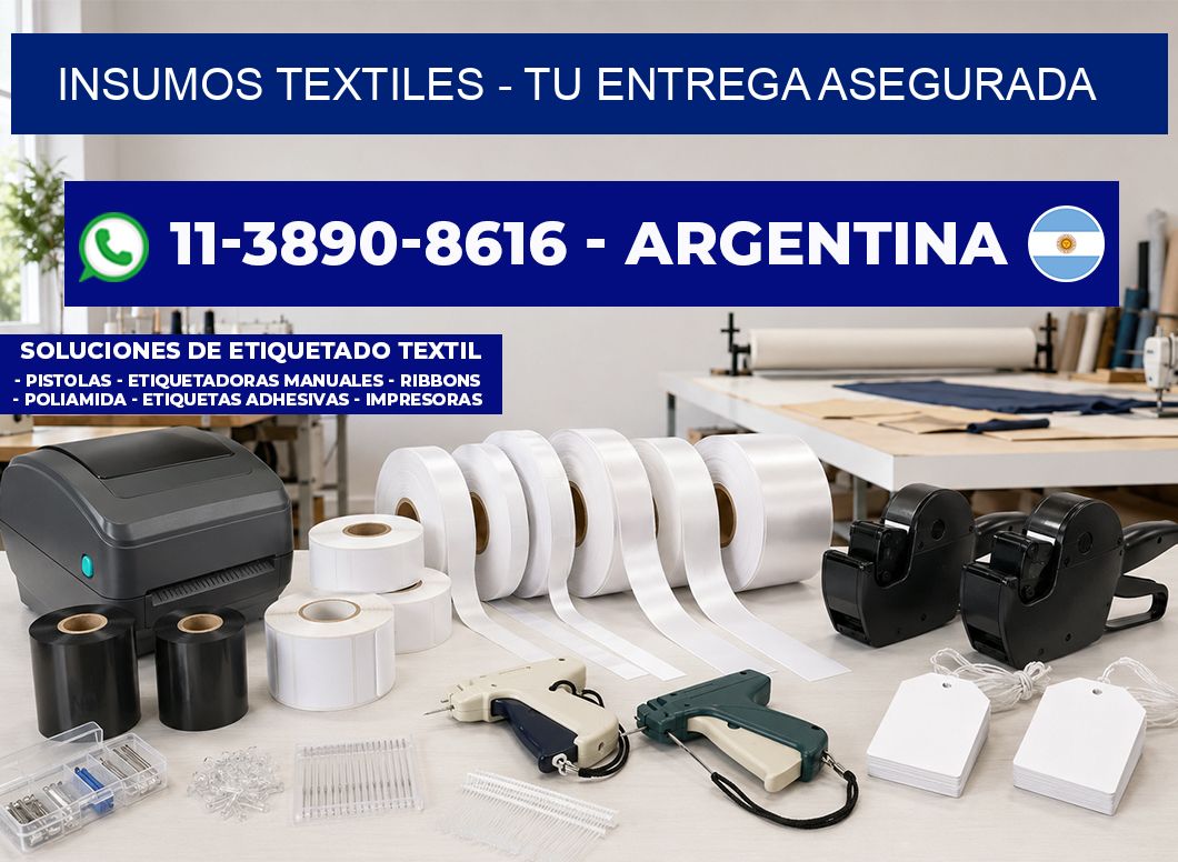 INSUMOS TEXTILES - Tu entrega asegurada