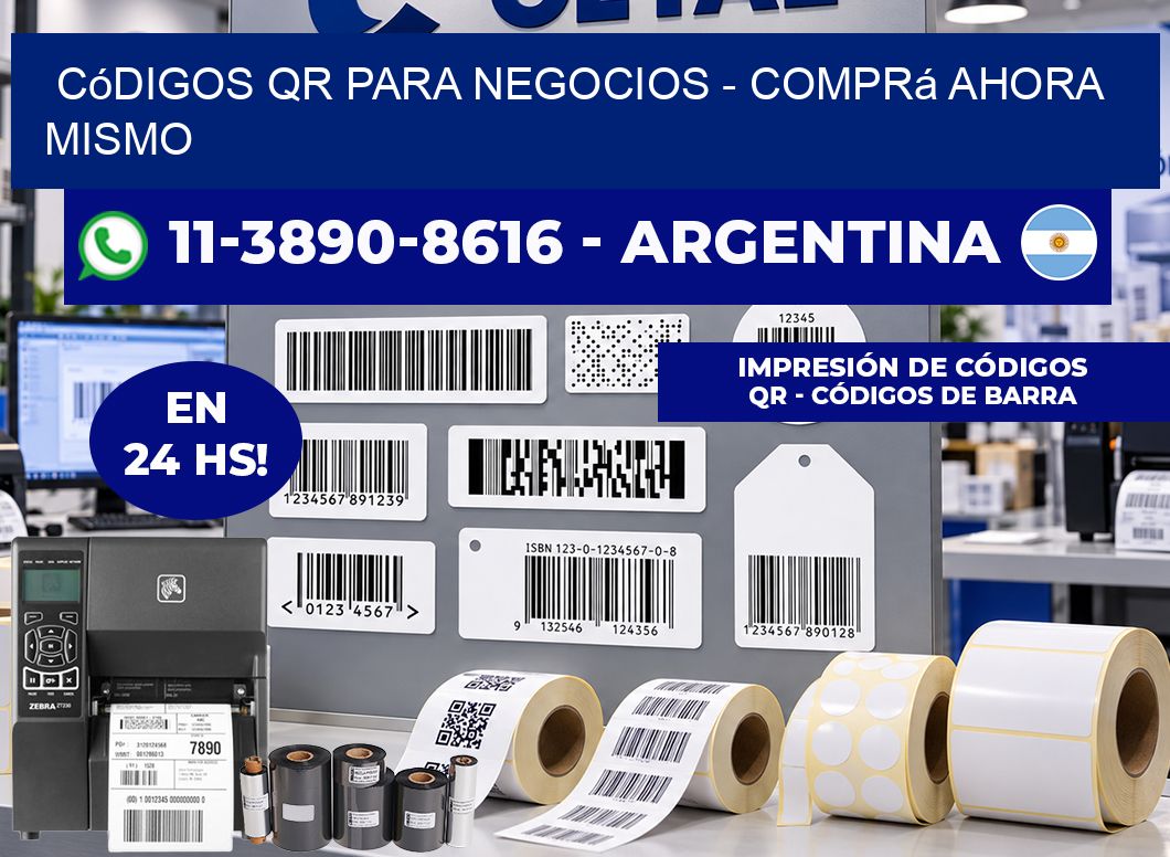 Códigos QR para Negocios – Comprá ahora mismo