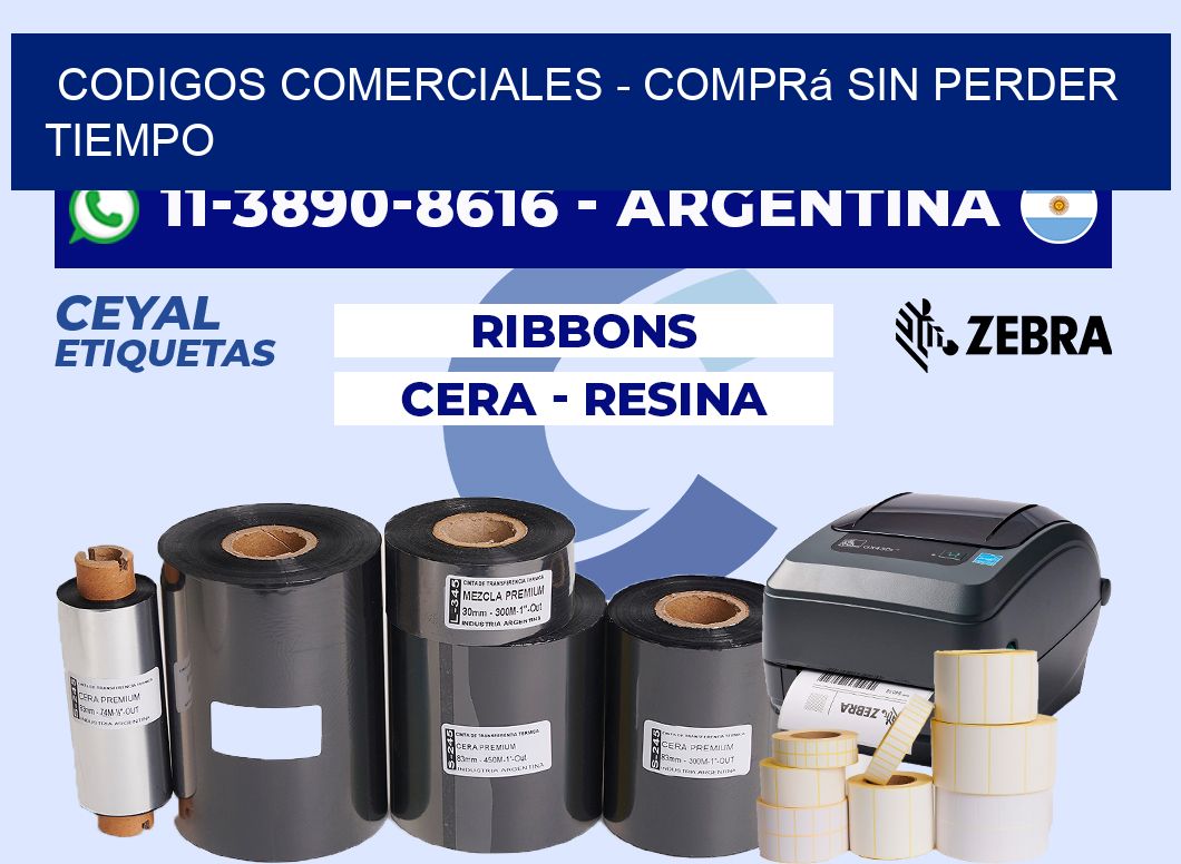 Codigos comerciales - Comprá sin perder tiempo