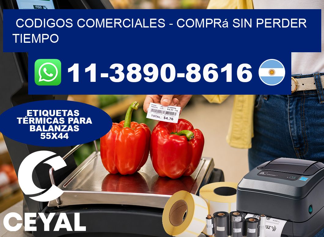 Codigos comerciales – Comprá sin perder tiempo