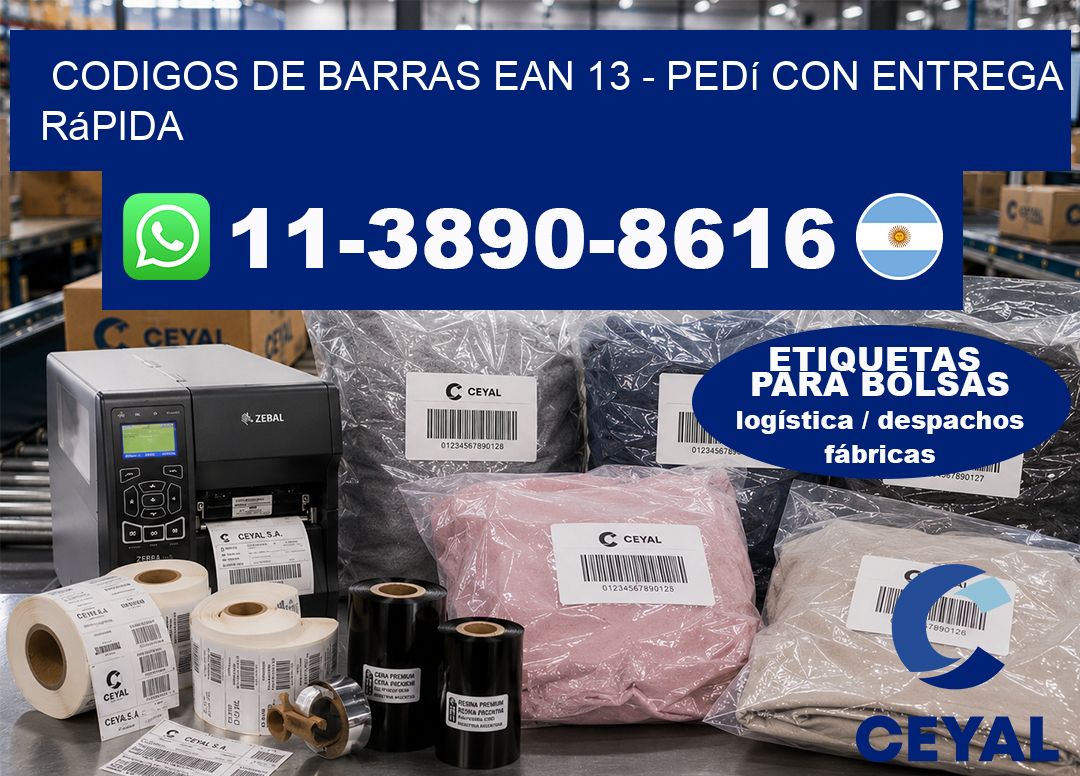 codigos de barras ean 13 – Pedí con entrega rápida
