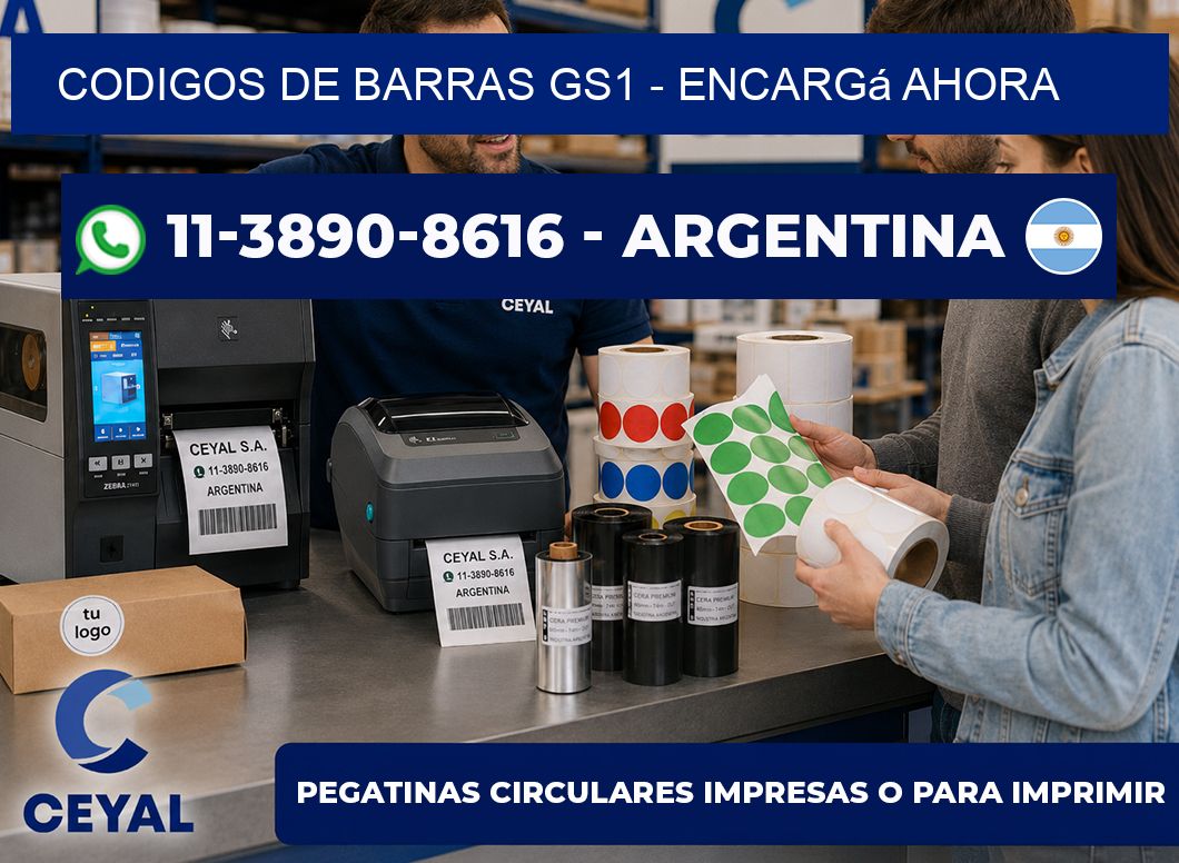 codigos de barras gs1 - Encargá ahora