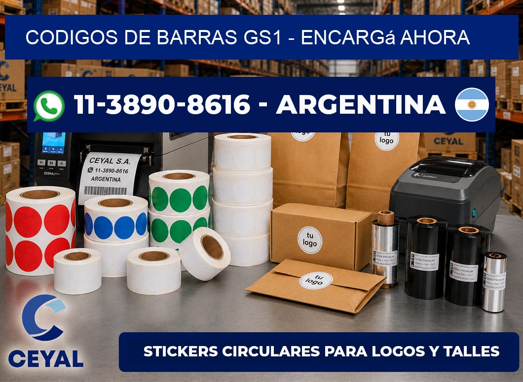 codigos de barras gs1 - Encargá ahora