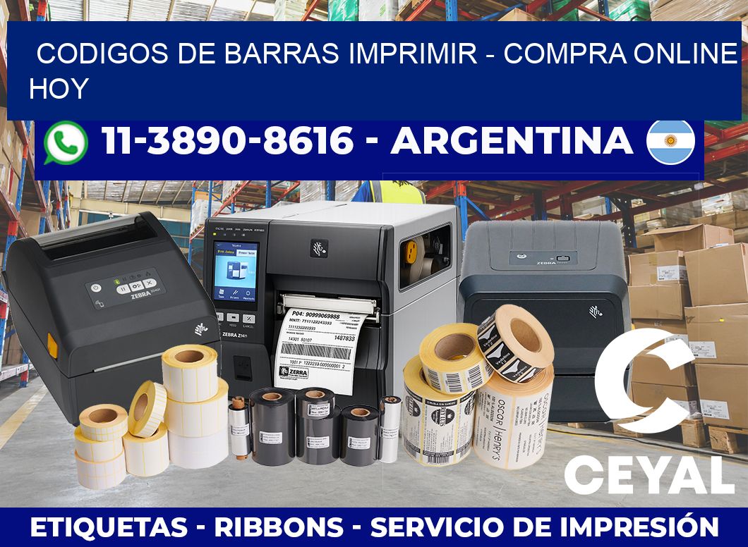 codigos de barras imprimir – Compra online hoy