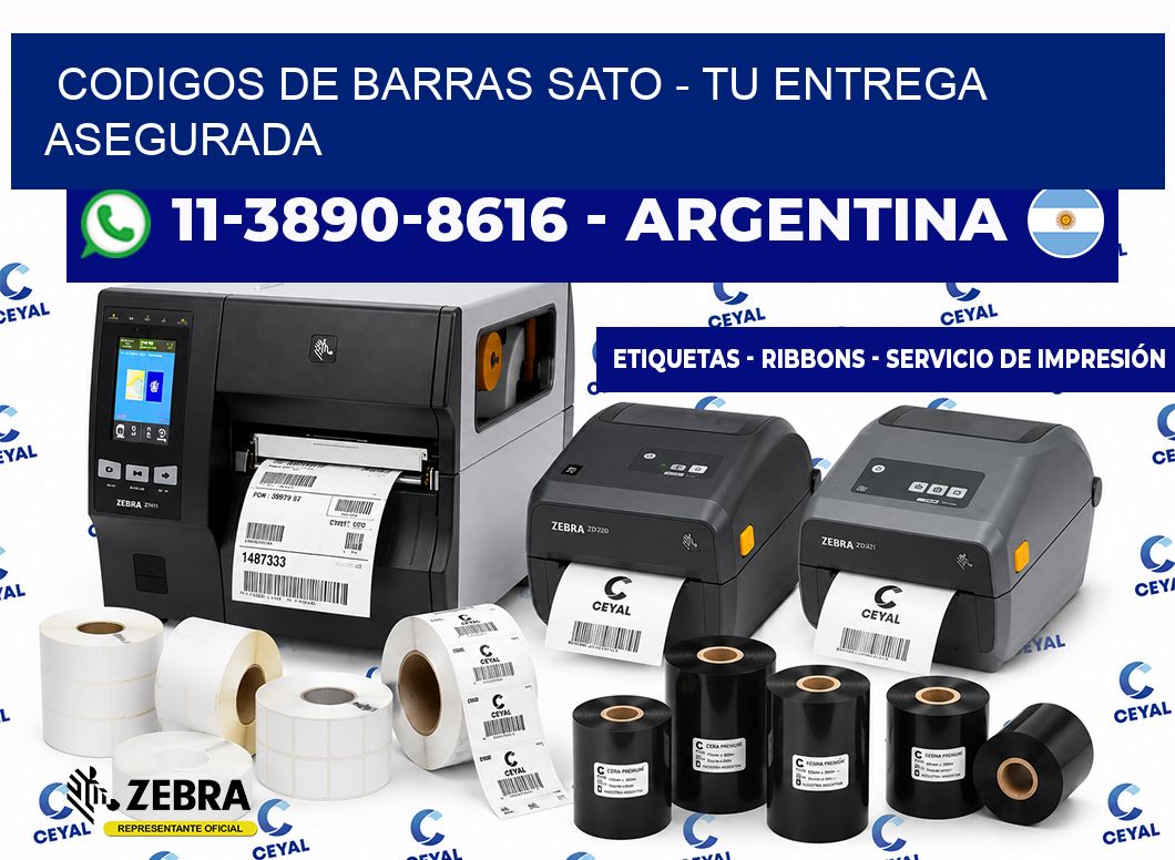 codigos de barras sato - Tu entrega asegurada