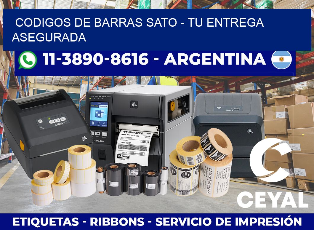 codigos de barras sato – Tu entrega asegurada