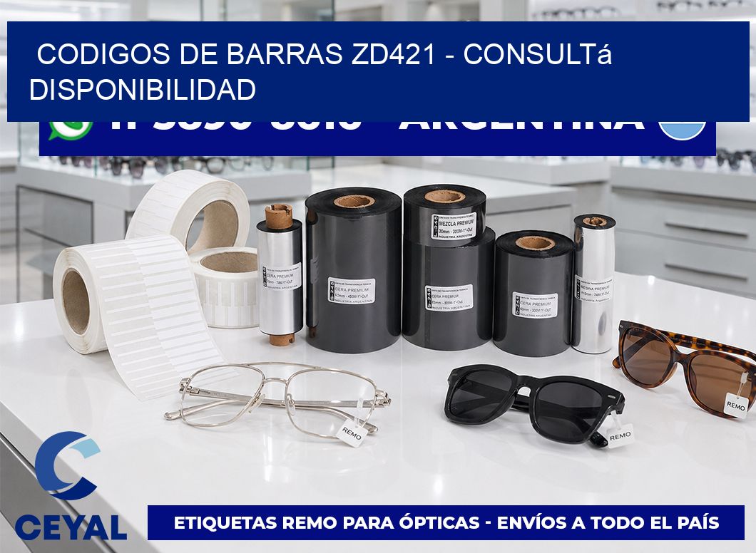 codigos de barras zd421 - Consultá disponibilidad