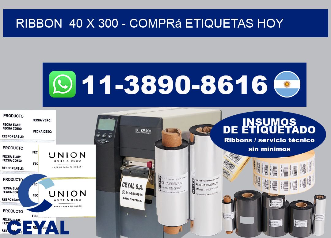ribbon  40 x 300 – Comprá etiquetas hoy