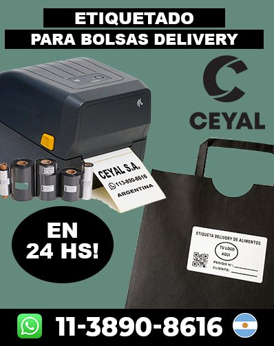 CEYAL ETIQUETAS: Soluciones de Etiquetado en Argentina codigos de barras numerados