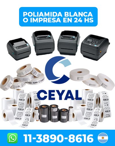 CINTA PARA TRANSFERENCIA TERMICA - Pedí tu formato